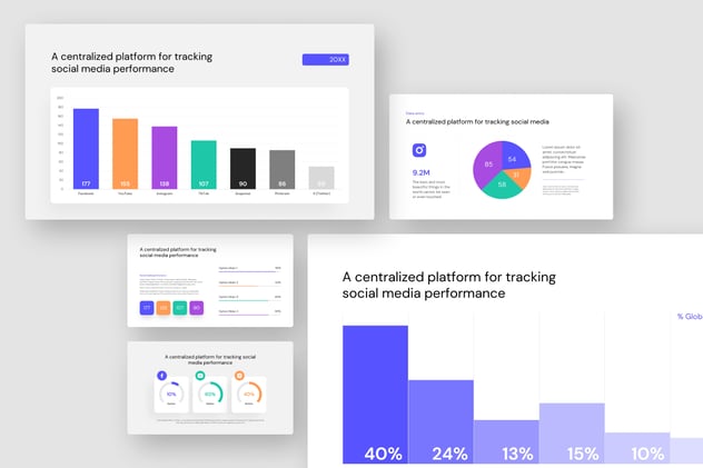 商务汇报调研数据可视化展示PPT模板 - 顶尖PPT