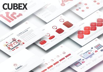 欧美商务多用途图形图表PPT模板 - 顶尖PPT