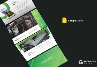 30页商务风格团队介绍工作总结汇报Google slides模板 5种主题配色 - 顶尖PPT