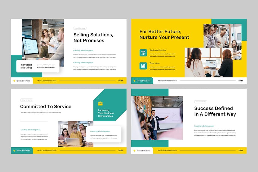 投资者商业创意产品或服务PPT模板 - 顶尖PPT