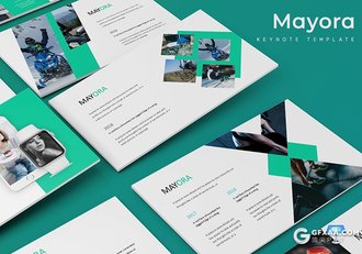 30页扁平化商务风格工作汇报企业项目介绍keynote模板 5种主题配色 - 顶尖PPT