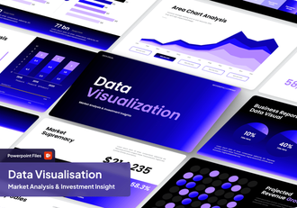 可视化数据展示视觉动画演示PPT模板 - 顶尖PPT