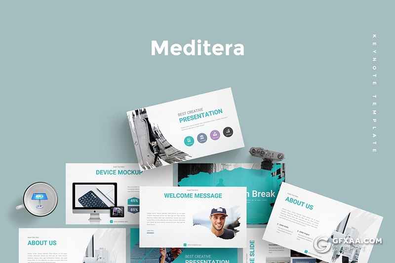 30页国外创意商务工作总结项目分析商业计划通用keynote模板 5种主题配色 - 顶尖PPT