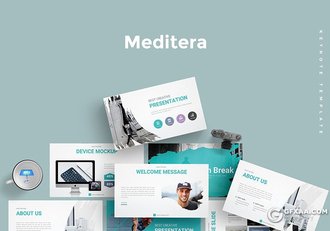 30页国外创意商务工作总结项目分析商业计划通用keynote模板 5种主题配色 - 顶尖PPT