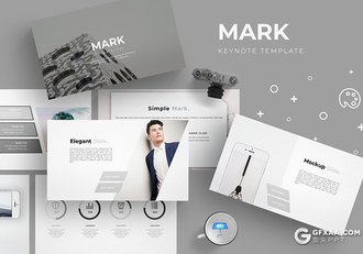 30页黑白国外商务工作汇报企业宣传keynote模板 5种主题配色 - 顶尖PPT