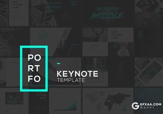 70多页欧美简约创意商务多用途keynote模板 - 顶尖PPT