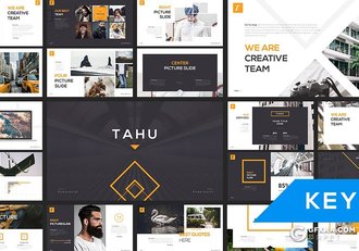 50多页国外极简商务多用途keynote模板 - 顶尖PPT