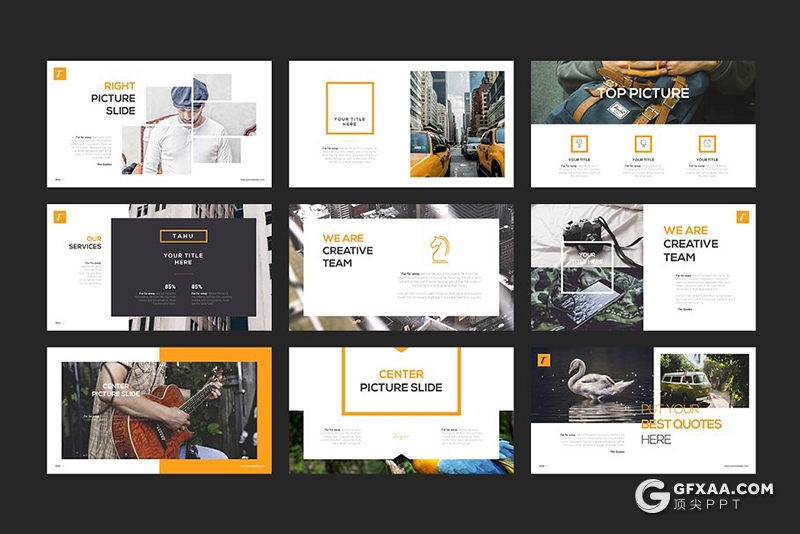 50多页国外极简商务多用途keynote模板 - 顶尖PPT