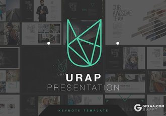 50多页简约文艺风格国外高端keynote模板 - 顶尖PPT