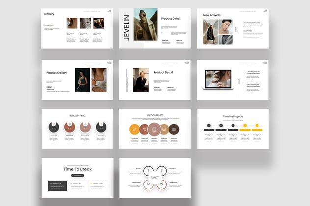 现代简约风格Keynote主题演讲模板 - 顶尖PPT