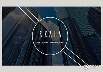 76页国外极简风格摄影图片展示团队介绍PPT模板 - 顶尖PPT