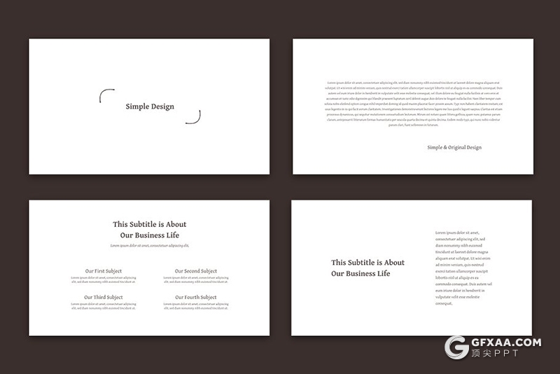 24页简约风格国外团队介绍能力展示keynote模板 - 顶尖PPT