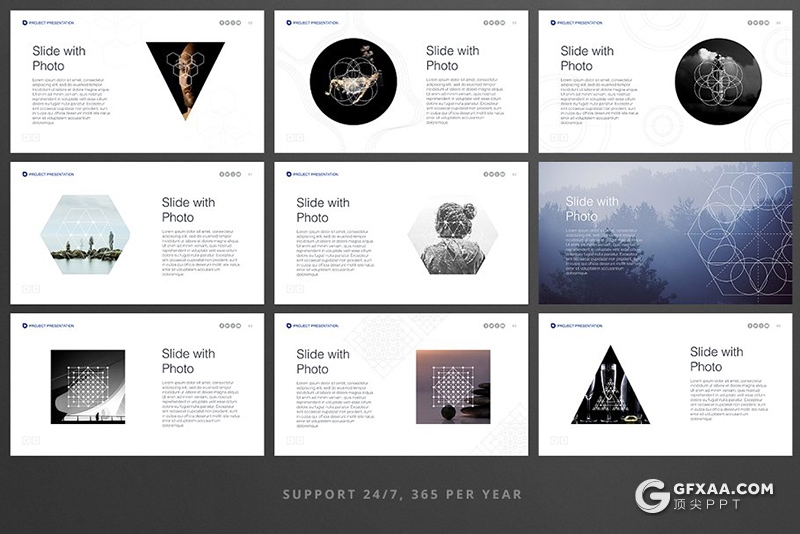 341页国外商务PPT模板合集创意图形世界各国地图icon图标 - 顶尖PPT