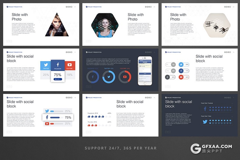 341页国外商务PPT模板合集创意图形世界各国地图icon图标 - 顶尖PPT