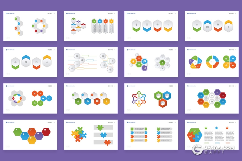 76页可编辑创意圆形金字塔商务逻辑图形PPT模板 - 顶尖PPT
