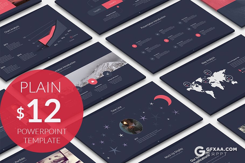 85页扁平化商务工作总结求职简历能力展示PPT模板 - 顶尖PPT