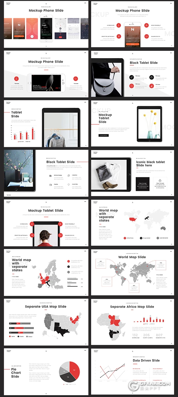 121国外简约时尚ppt模板企业介绍工作汇报总结ppt模板 - 顶尖PPT