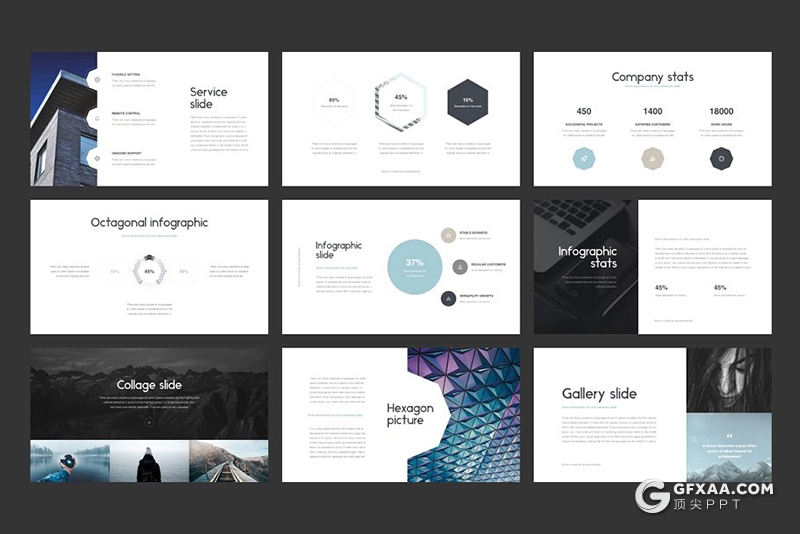 125页简约风格欧美商务总结计划产品展示多用途keynote模板 - 顶尖PPT