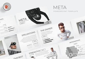 30页简约时尚风格商务工作汇报多用途PPT模板 5种主题配色 - 顶尖PPT