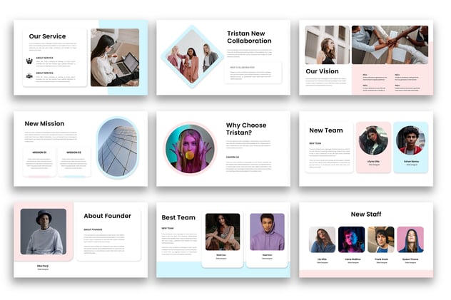 商务战略规划方案演讲Keynote模板 - 顶尖PPT