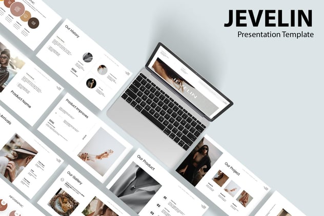 现代简约风格Keynote主题演讲模板 - 顶尖PPT