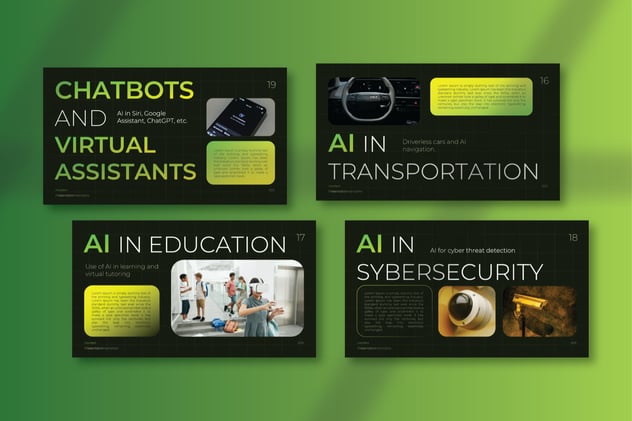 人工智能AI演示PPT模板 - 顶尖PPT