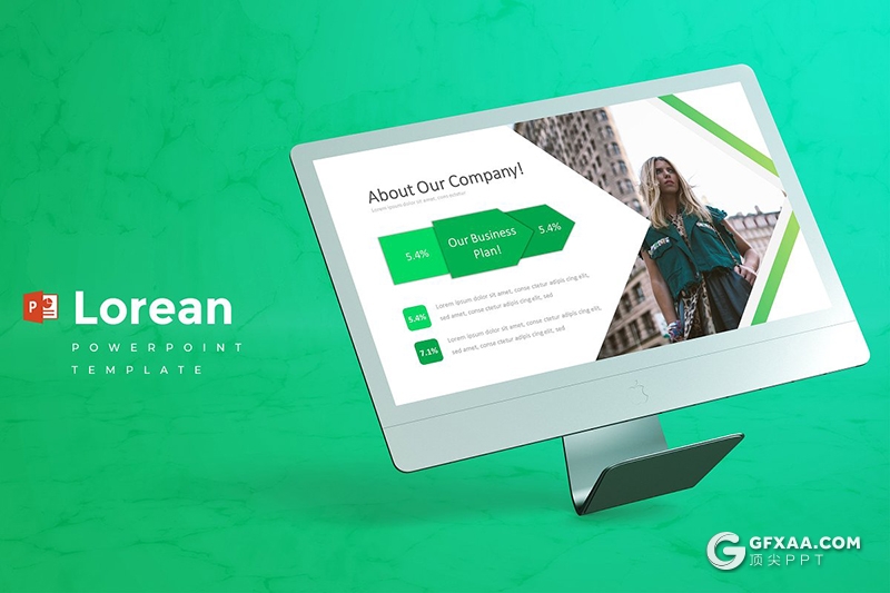 30页创意图形商务风格企业介绍工作总结工作汇报PPT模板 5种主题配色 - 顶尖PPT