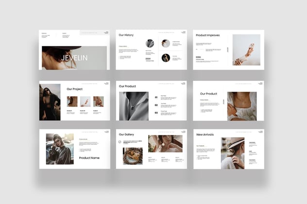 现代简约风格Keynote主题演讲模板 - 顶尖PPT