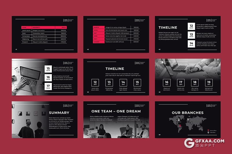 51页时尚艺术风格创意总监会议PPT模板 - 顶尖PPT