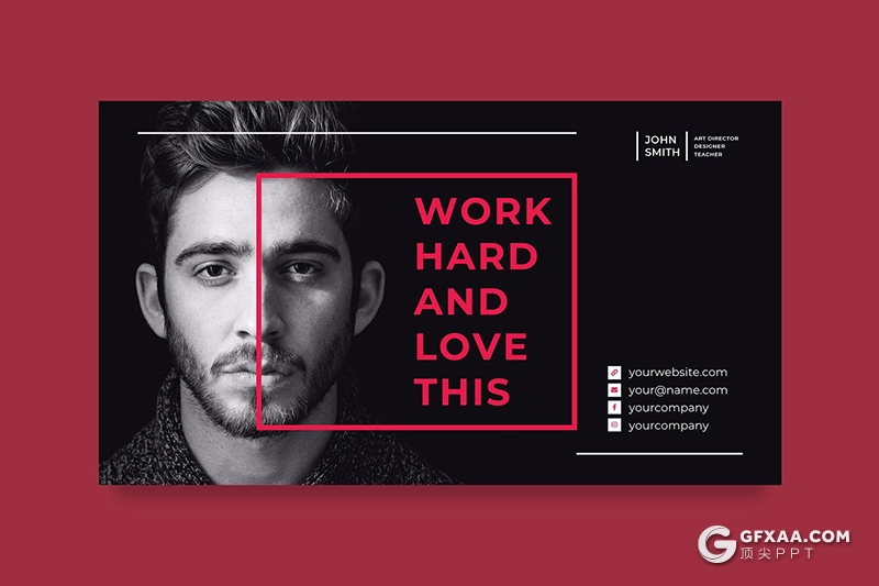 51页时尚艺术风格创意总监会议PPT模板 - 顶尖PPT