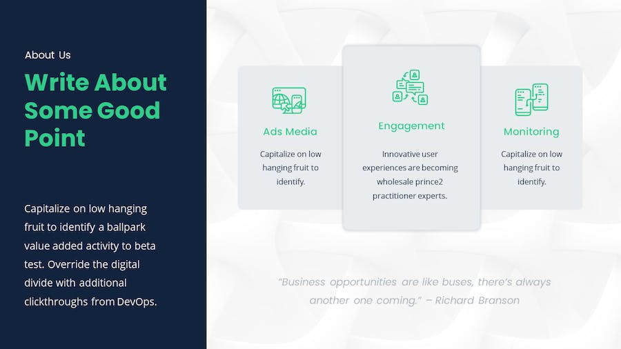 商业计划书项目规划国外商务PPT模板 - 顶尖PPT