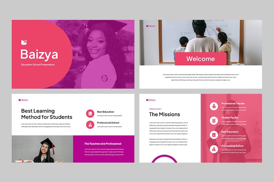 教育课程教学设计大纲讲述知识展示PPT模板 - 顶尖PPT