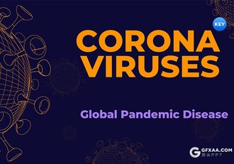 COVID-19新冠状病毒全球实时数据统计报告keynote动画模板 - 顶尖PPT