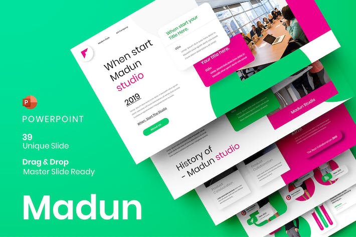 公司团队展示工作汇报PPT模板 - 顶尖PPT