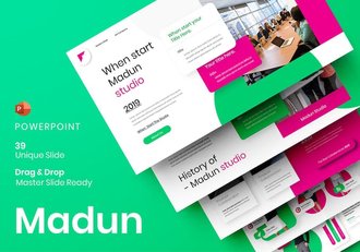 公司团队展示工作汇报PPT模板 - 顶尖PPT