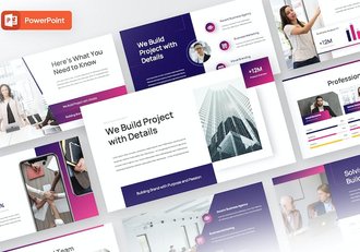 欧美商业路演计划书PPT模板 - 顶尖PPT