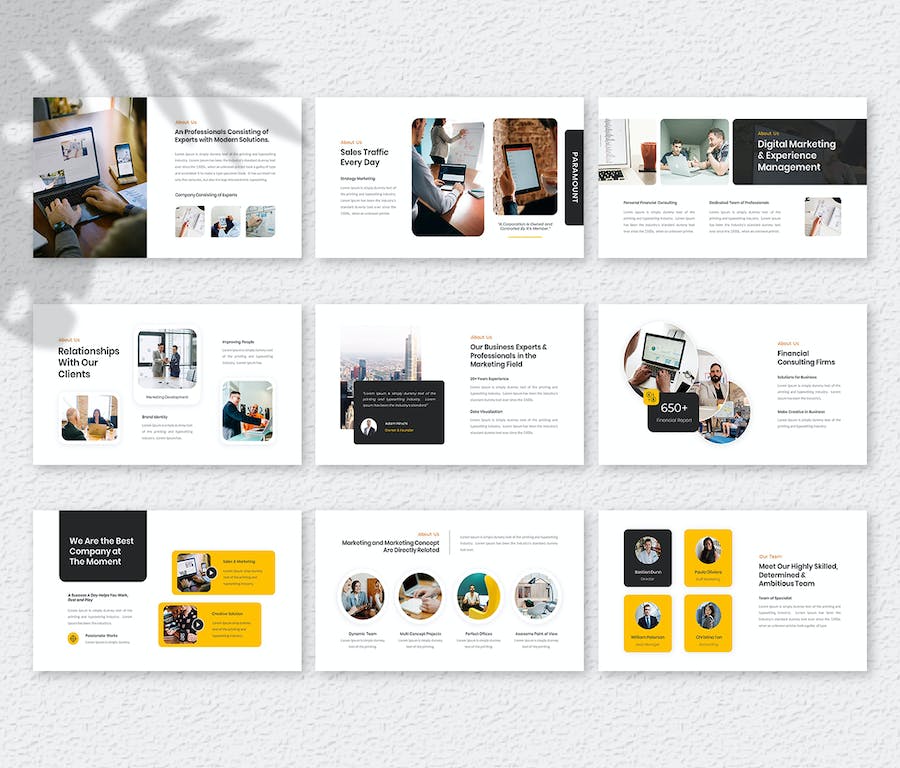 营销方案 策划数据分析报告PPT模板 - 顶尖PPT