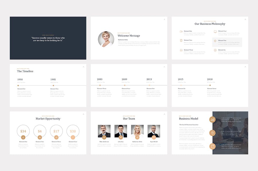 简约业务展示项目合作策划商业计划年工作总结多用途keynote模板 - 顶尖PPT
