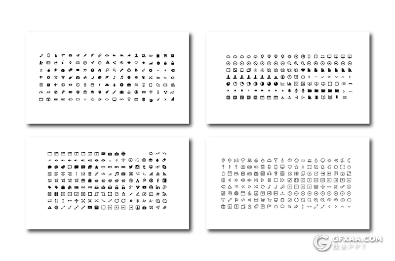 40页极简文艺小清新风格摄影美图展示keynote模板 - 顶尖PPT