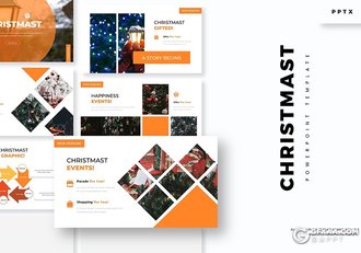 30页国外简约风格商务图形设计工作汇报企业介绍PPT模板 5种主题配色 - 顶尖PPT