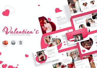 情人节活动营销推广方案PPT模板 - 顶尖PPT