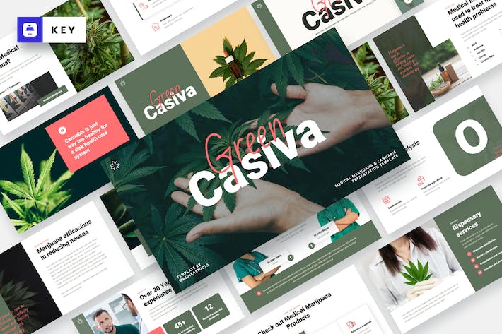 医用大麻主题keynote模板 - 顶尖PPT