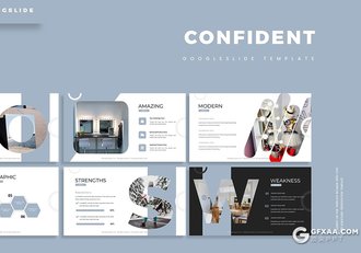 30页商务项目介绍工作汇报总结多用途Google slides模板 5种主题配色 - 顶尖PPT