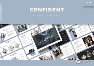 30页商务项目介绍工作汇报总结多用途keynote模板 5种主题配色 - 顶尖PPT