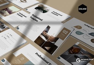 30页扁平化简约商务风格商务图形工作汇报多用途Google slides模板 5种主题配色 - 顶尖PPT