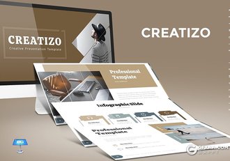 30页国外简约商务风格商务图形工作汇报多用途keynote模板 5种主题配色 - 顶尖PPT