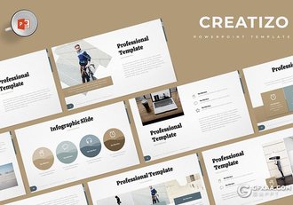 30页国外简约商务风格商务图形工作汇报多用途PPT模板 5种主题配色 - 顶尖PPT