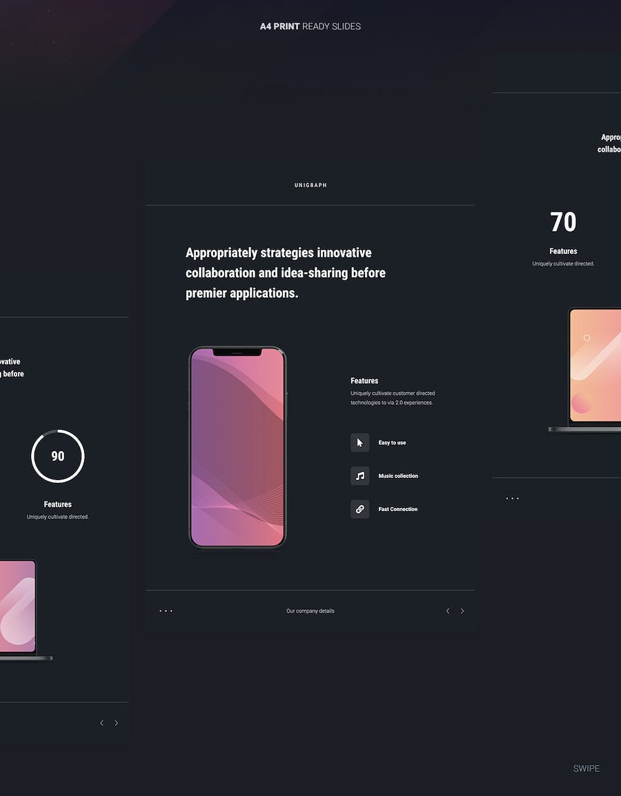 高品质优雅动画创意keynote模板 - 顶尖PPT