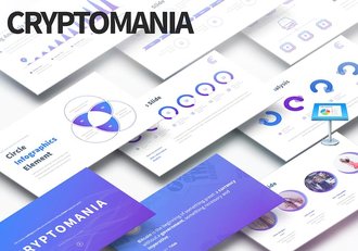 网络加密技术行业年终总结汇报keynote模板 - 顶尖PPT