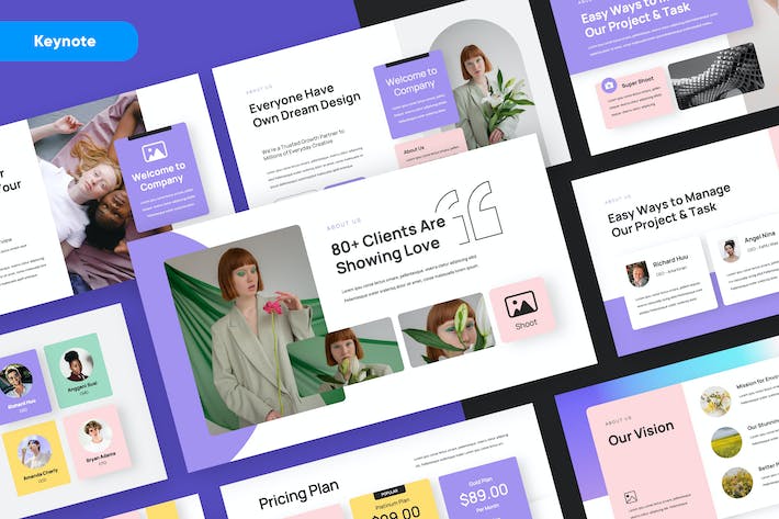 项目路演融资提案业务介绍keynote模板 - 顶尖PPT